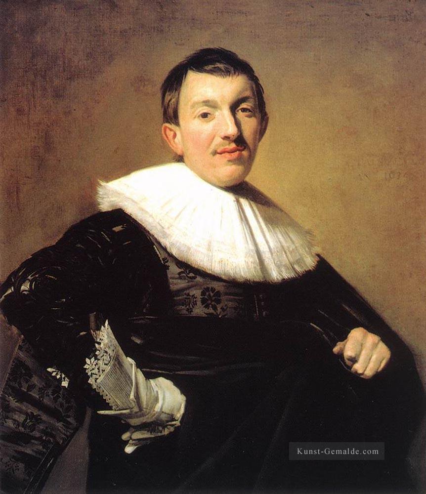 Porträt eines Mann 1634 Niederlande Goldenes Zeitalter Frans Hals Ölgemälde